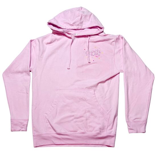 Kirby Sweater Im So Proud of You Men Medium Pink Pullover Hoodie Used - Picture 2 of 5